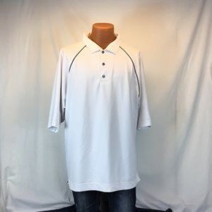 FootJoy Quarter Button Short Sleeve Polo Shirt
